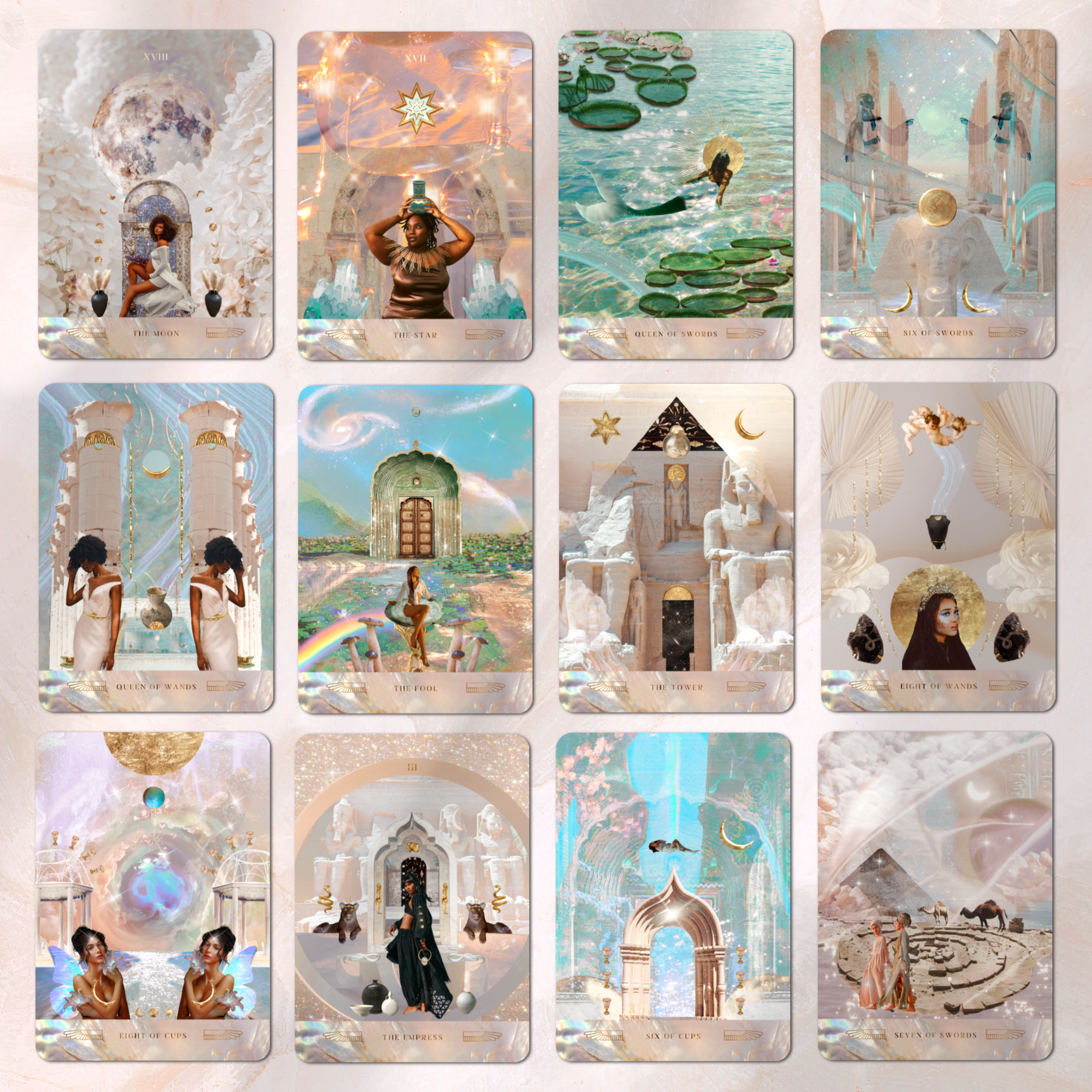 Terra Soleil - Wholesale Tarot Cards - Modern Aphrodite Tarot Deck2