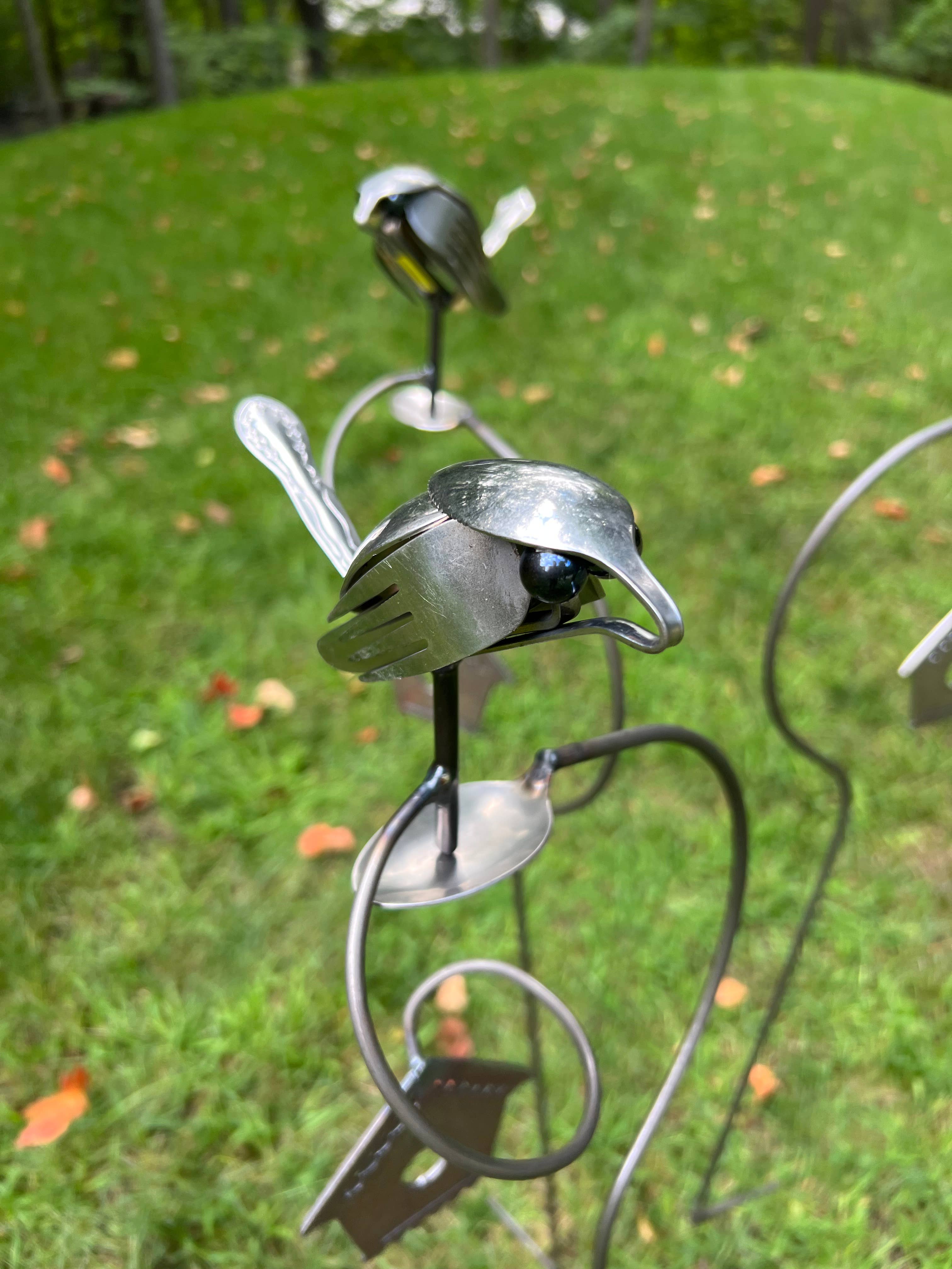 Pauls Metal Petals - Wholesale Outdoor Ornament/Decor - Brew Birds8