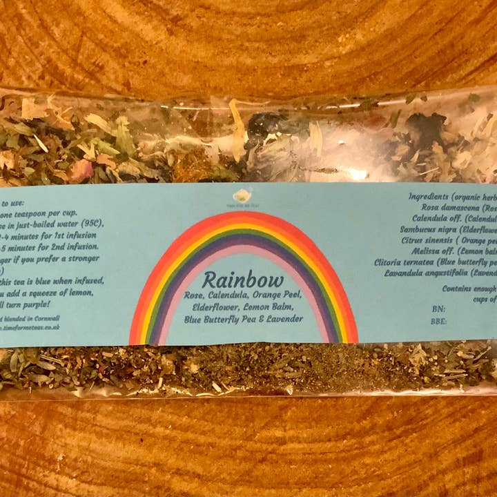 Rainbow Tea Taster - Artisan Organic Loose Leaf Herbal Tea for wholesale by Time For Me Teas