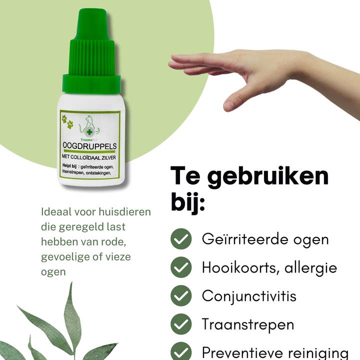 TraumaPet Nederland - Wholesale Pet Supplement - Cat/Dog - Colloidal Silver Eye Drops for Animals1
