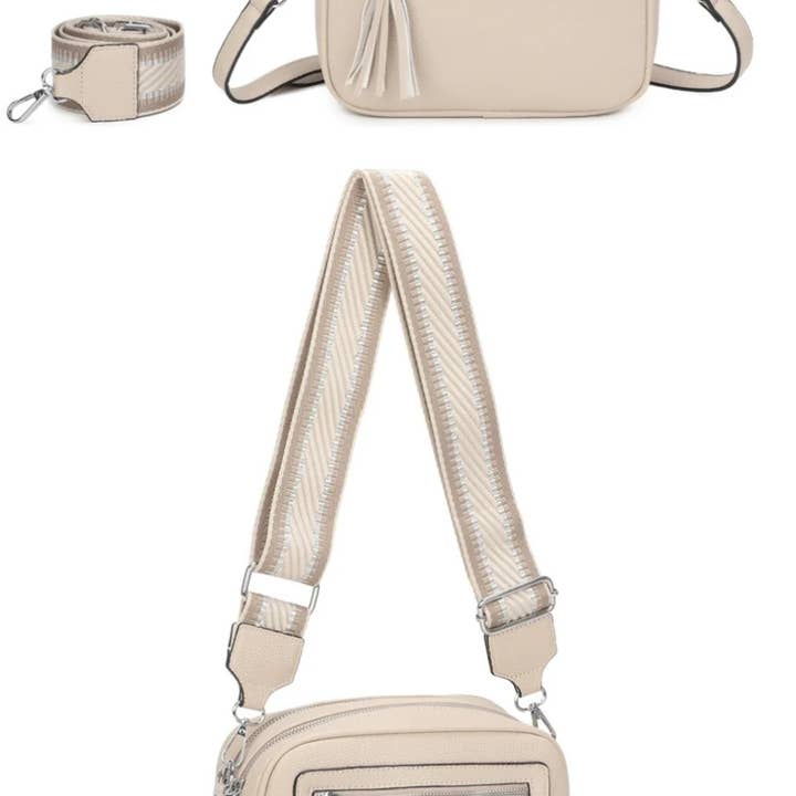 Ellas Trading – wholesale Crossbody bag – Women's – Urban Charm Tassel Ample Crossbody Bag - RB24080219