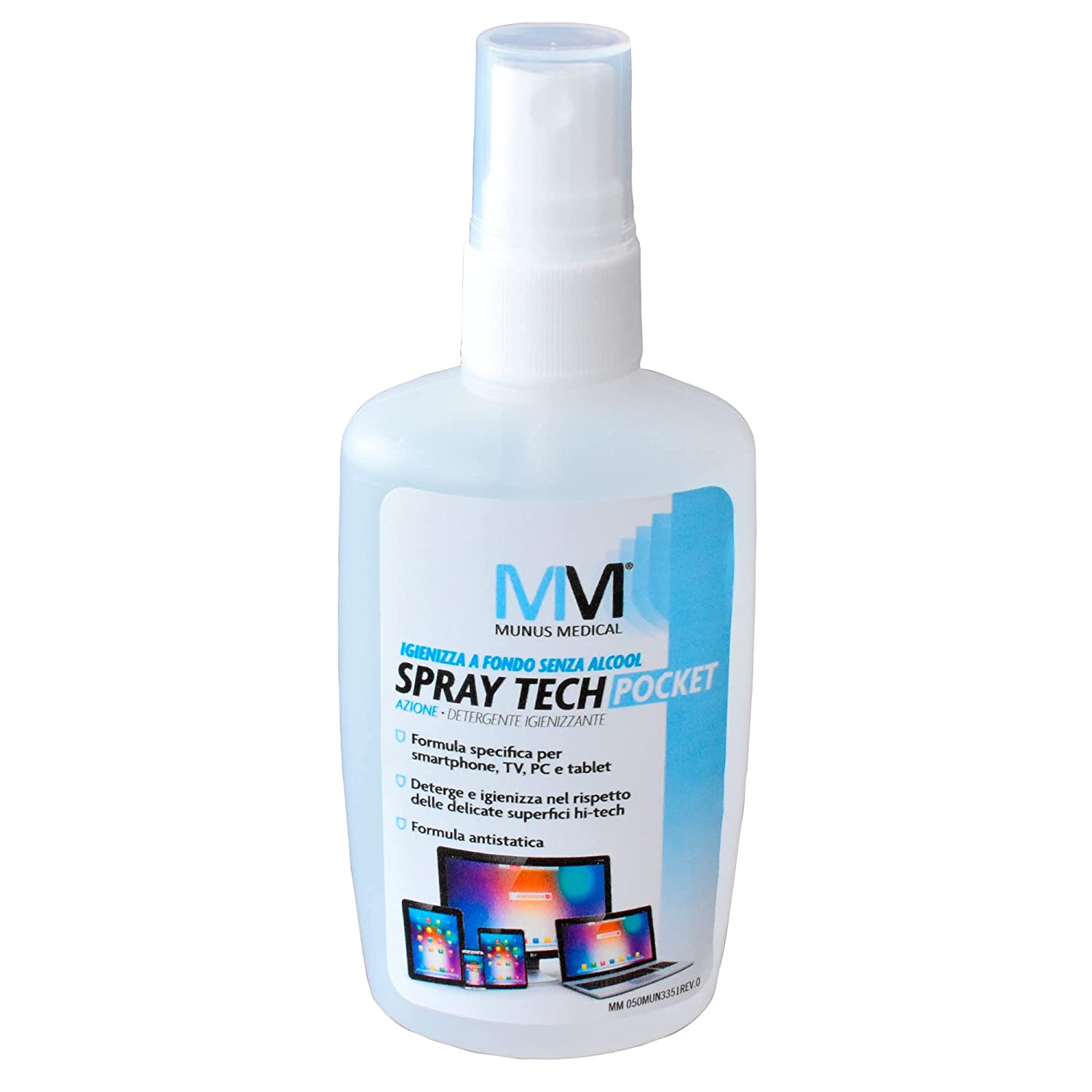 Munus Medical - Wholesale Spray Bottle - Tech screen cleaner with antistatic formula12