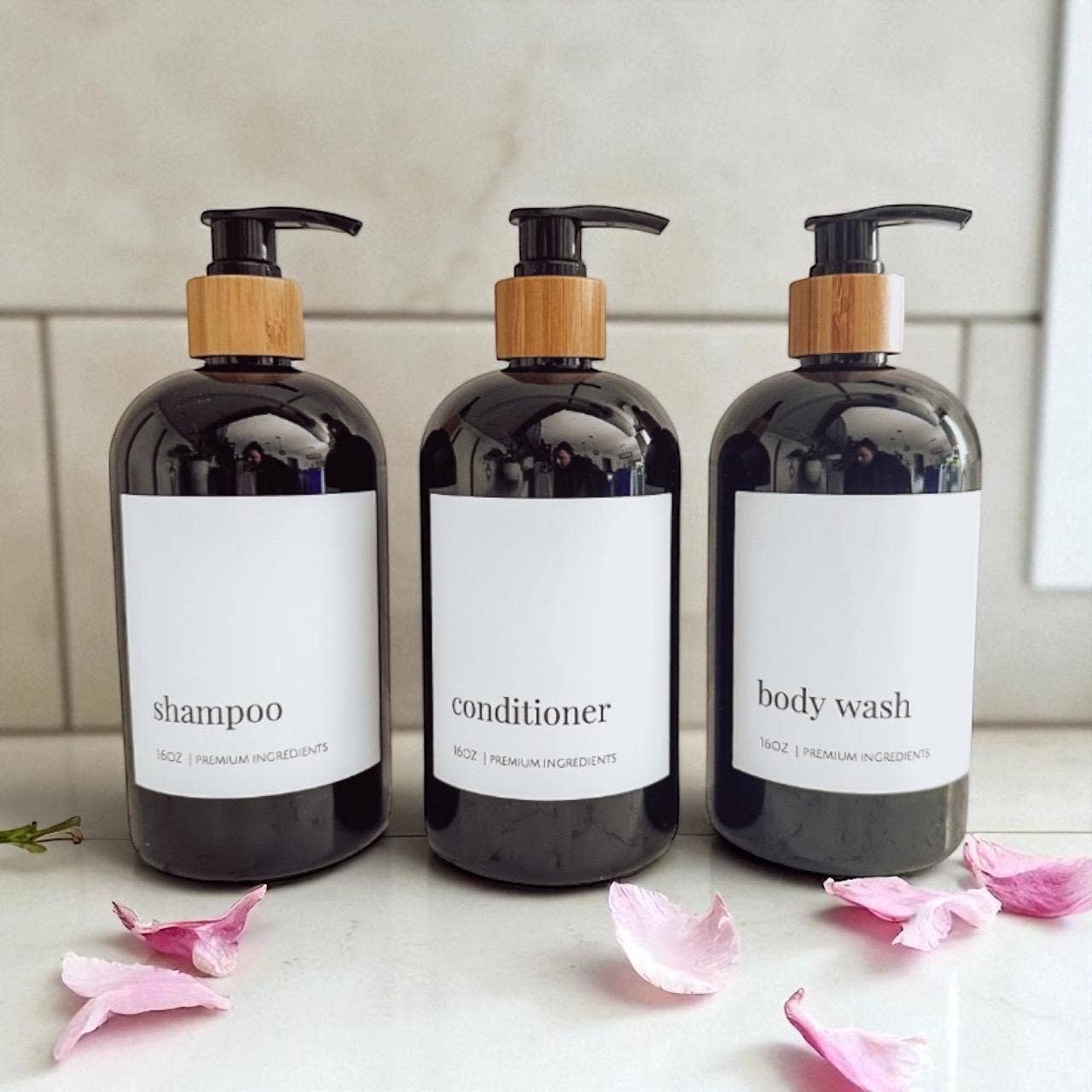 LIL' X & Co. Designs - Wholesale Soap Dispenser - Plastic Shower Bottles3