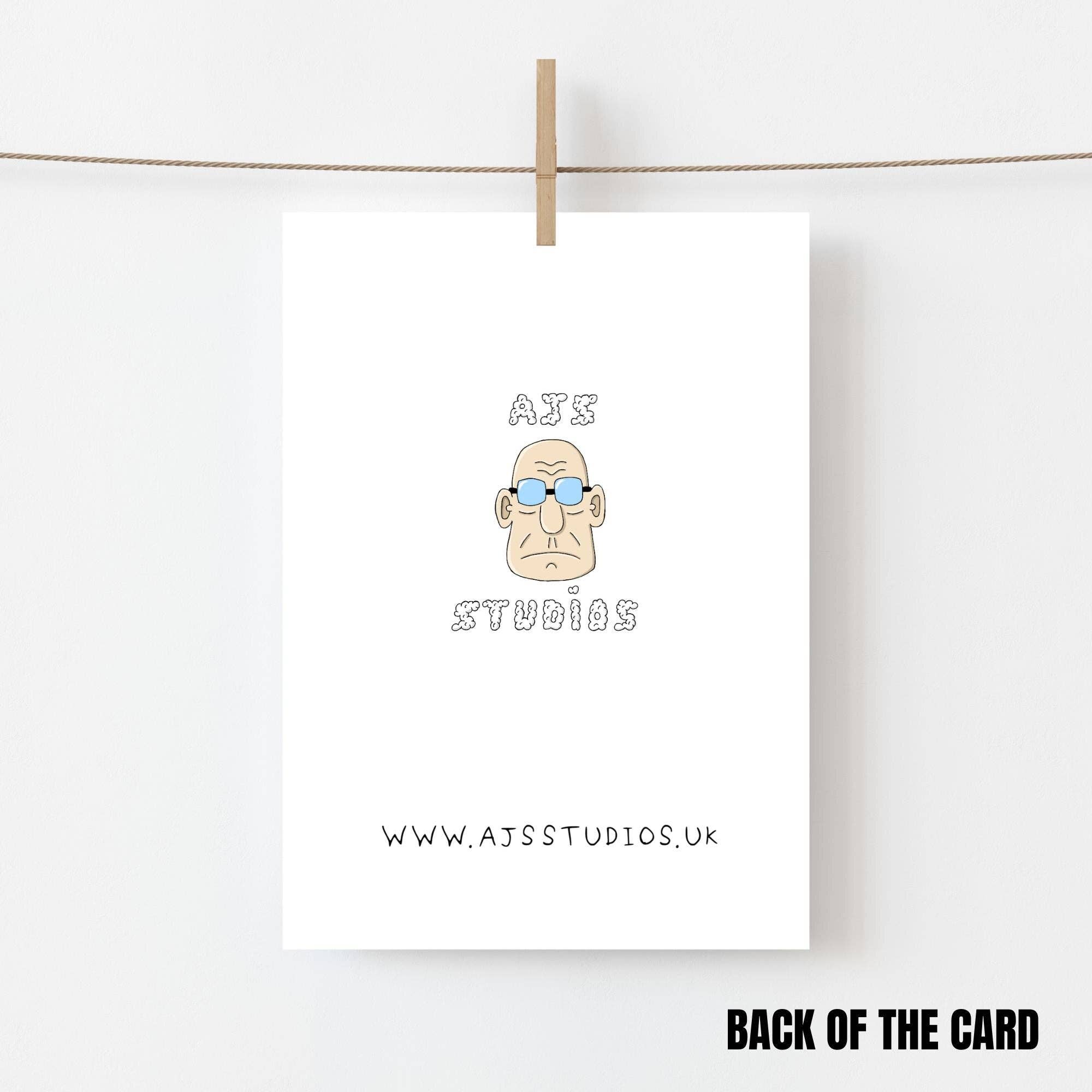 AJS STUDIOS - Vendita all'ingrosso Biglietti di auguri generici - Biglietto di Auguri Fish & Chips1