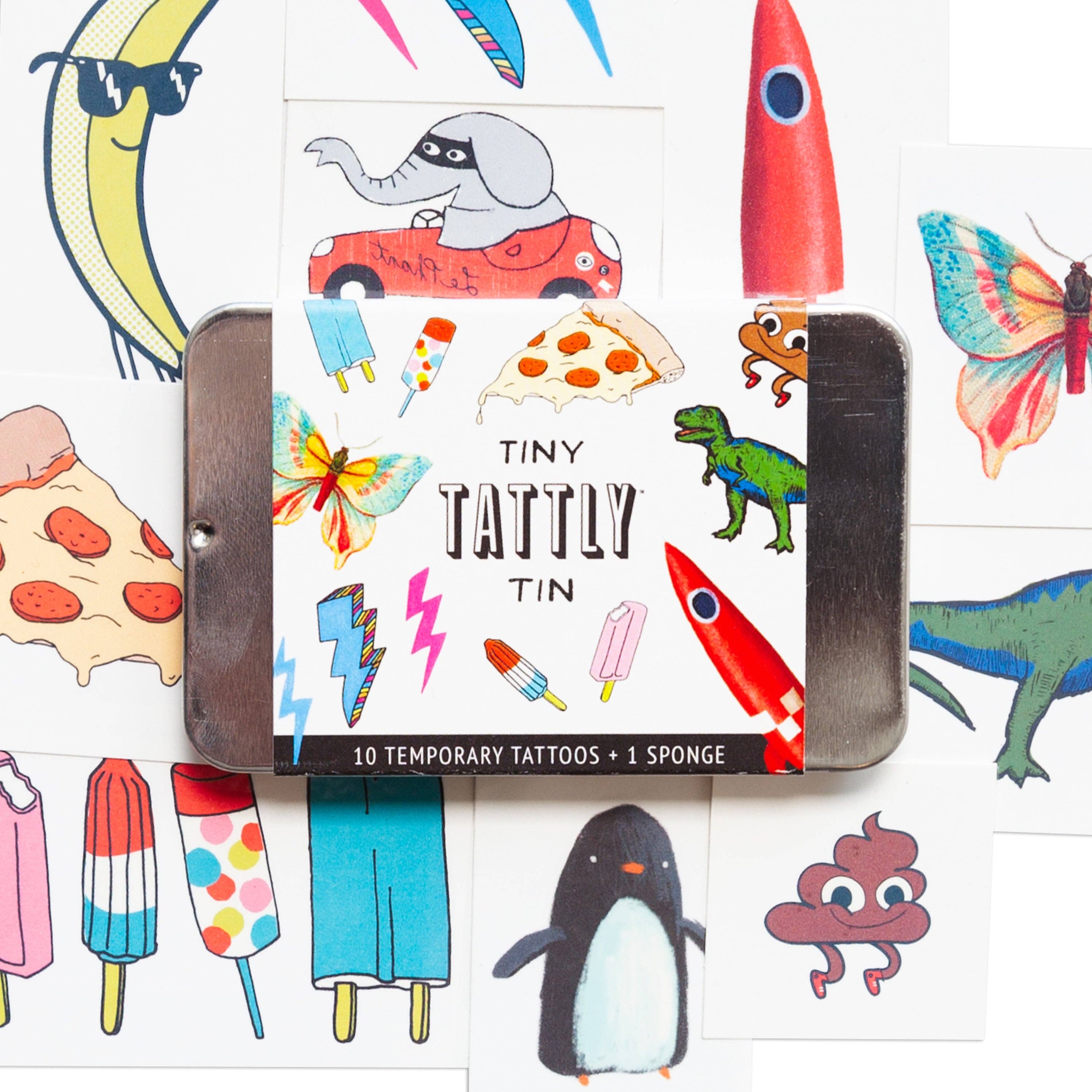 Tattly - Vente Tatouages temporaires - Boîte à tatouages Tiny Funner2