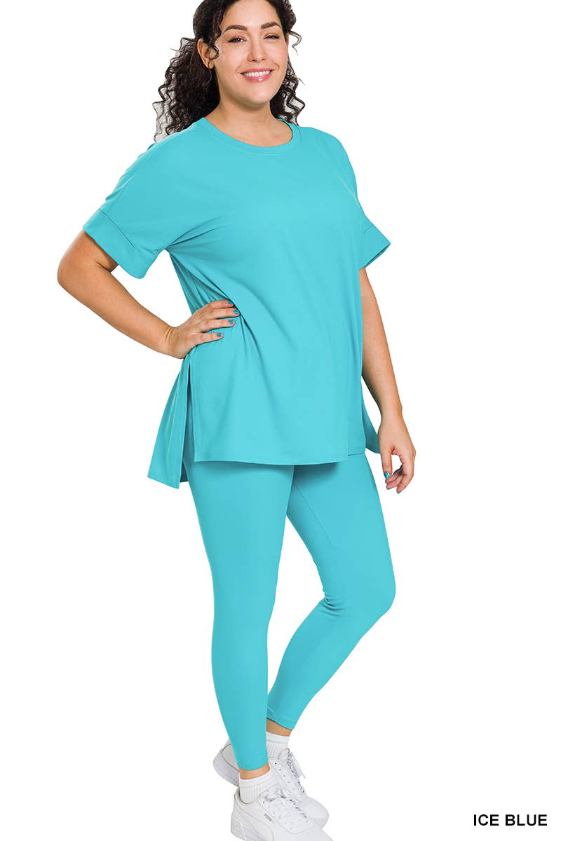 42POPS - Wholesale Lounge Set - Women's - `.Plus Microfiber Lounge Wear 2 Pc Set41