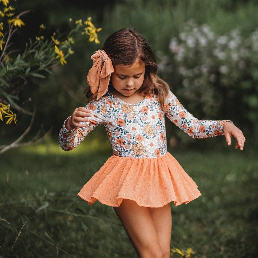 Cheeky Plum - Wholesale Leotard - Kids - Farrah Leotard - Terra Cotta0