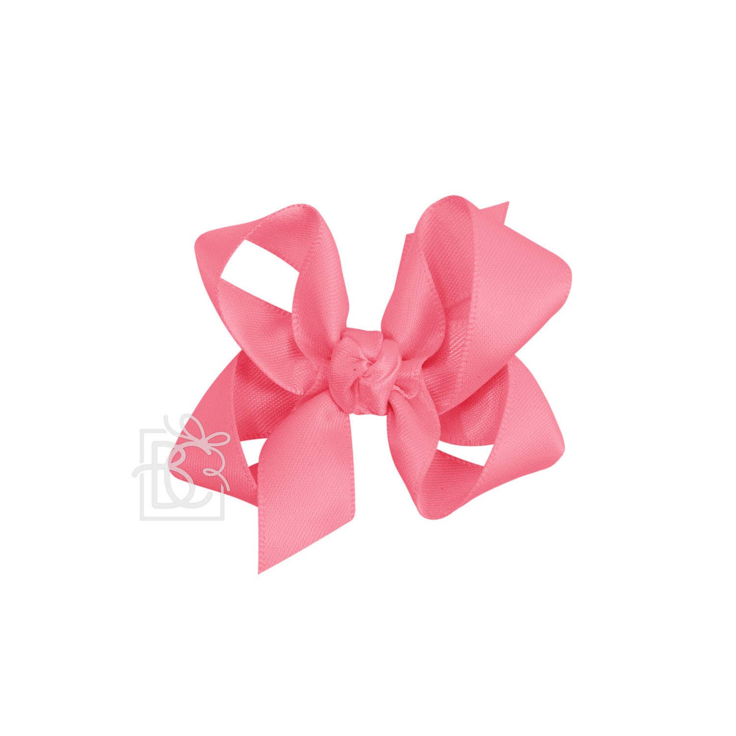 Beyond Creations, LLC - Wholesale Hair Bow - Kids - SATIN BOW ON CLIP174