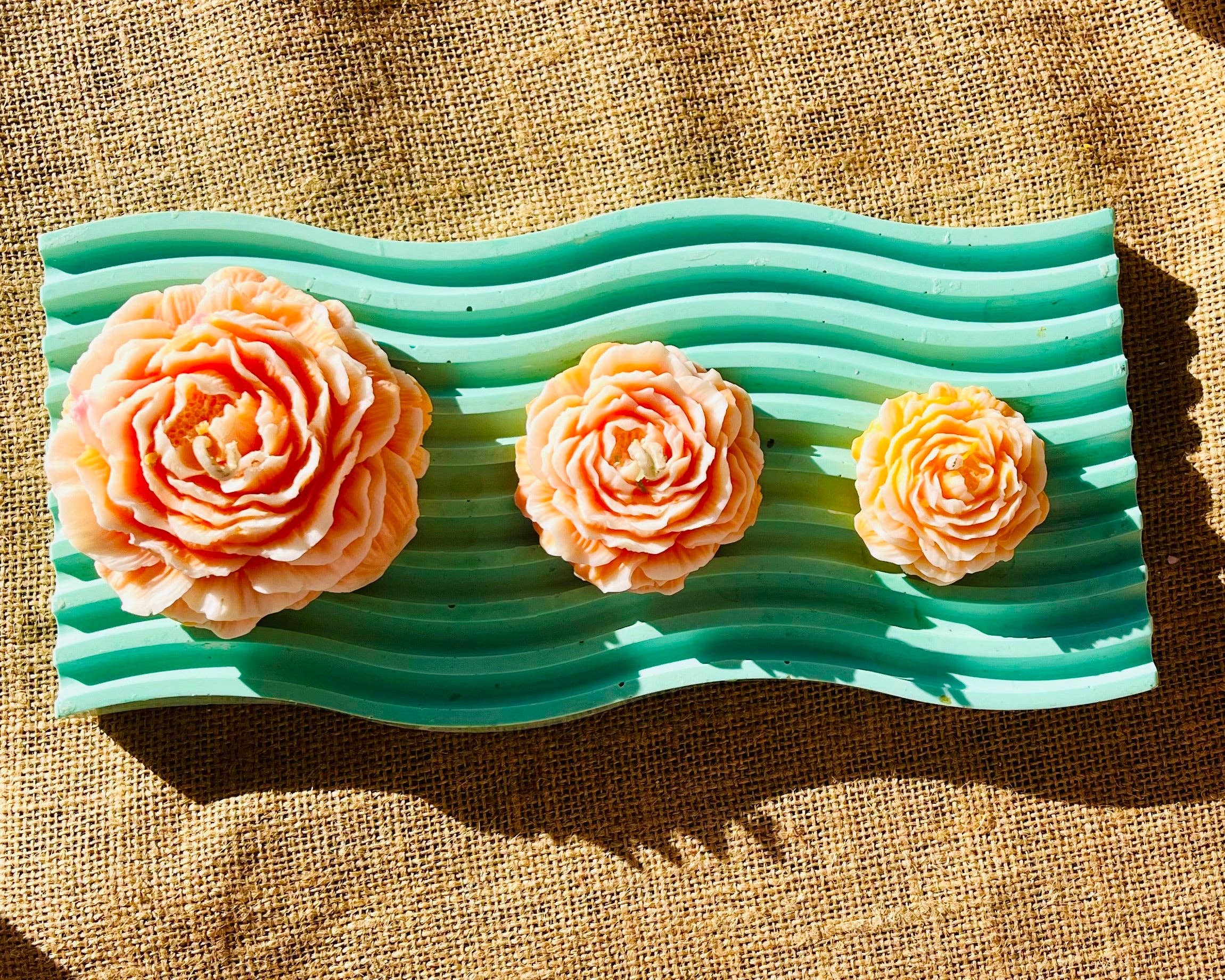 Kourage & co - Wholesale Novelty Candle - Peony Flower Candle6