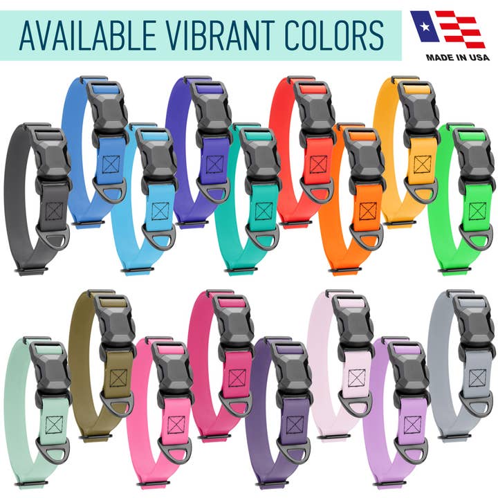 Dogline - Wholesale Pet collar – Dog - Biothane Waterproof Dog Collar with Magnetic Quick Release Buckle35