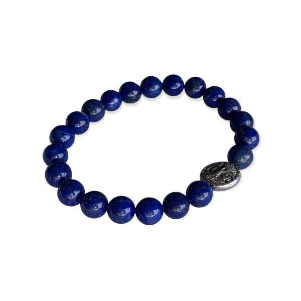 i.am.gretchen – Großhandel Perlenarmband – Lapislazuli-Armband, 8 mm, runde Perlen1
