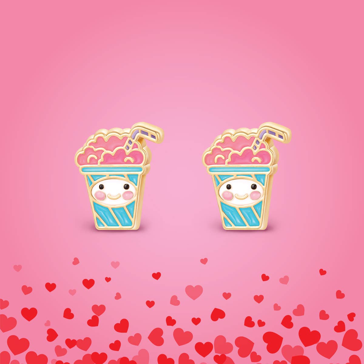 Girl Nation - Vente Boucles d&#x27;oreilles – enfant - Boucles d&#x27;oreilles mignonnes &quot;What&#x27;s Shakin&#x27;&quot;4