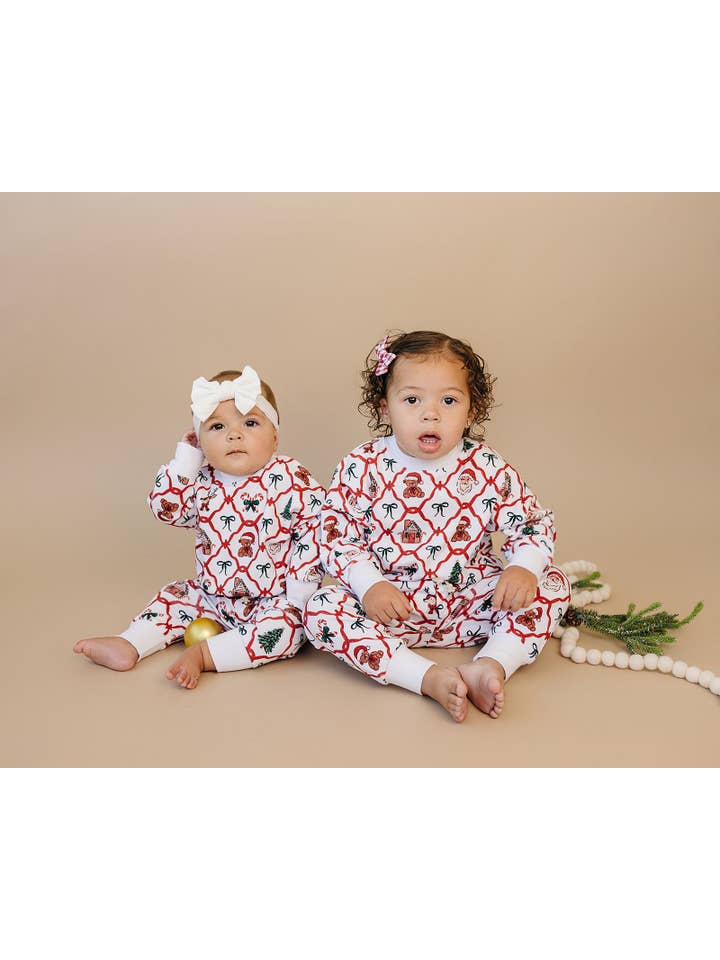 Lucky Panda Kids - Wholesale Top & Pant Set - Kids - Jogger Set | Christmas Bear4