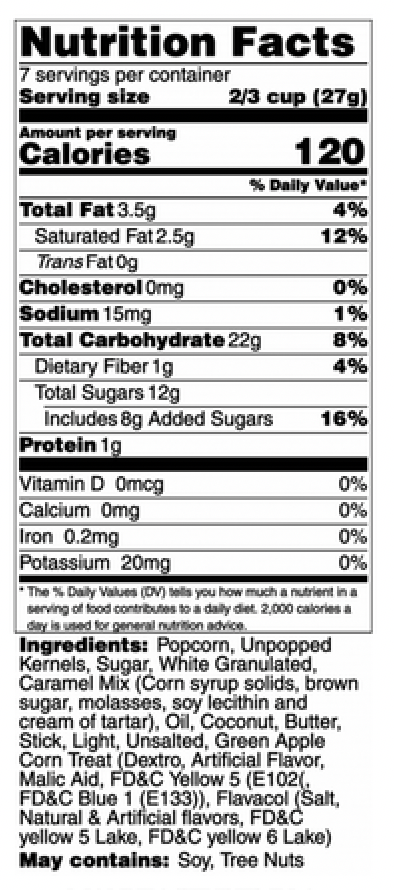 Bri Marie Gourmet Popcorn - Wholesale Popcorn - Apple & Caramel3