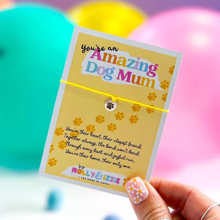 Dog Mum Charm Bracelet for wholesale by by Molly&Izzie