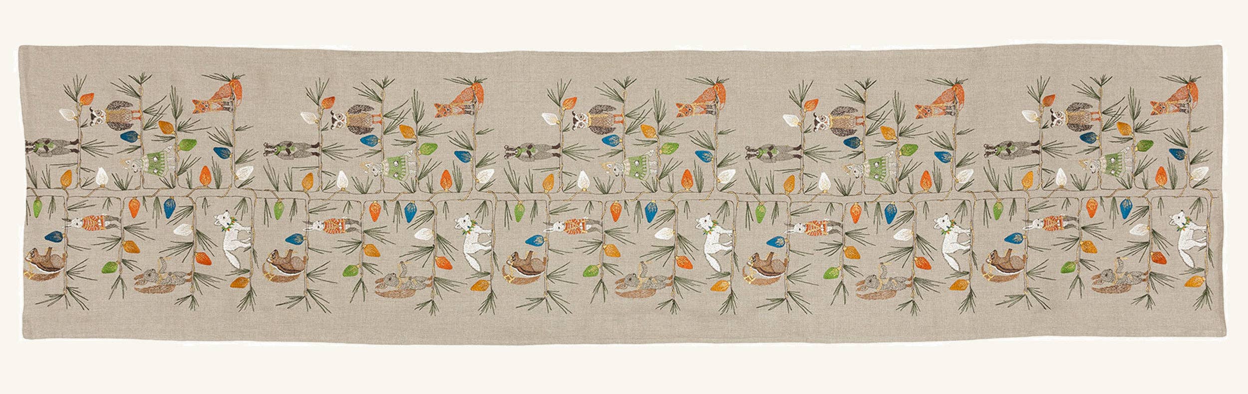 Coral & Tusk - Vente Chemins de table - Chemin de table pour coupe-sapin de Noël6