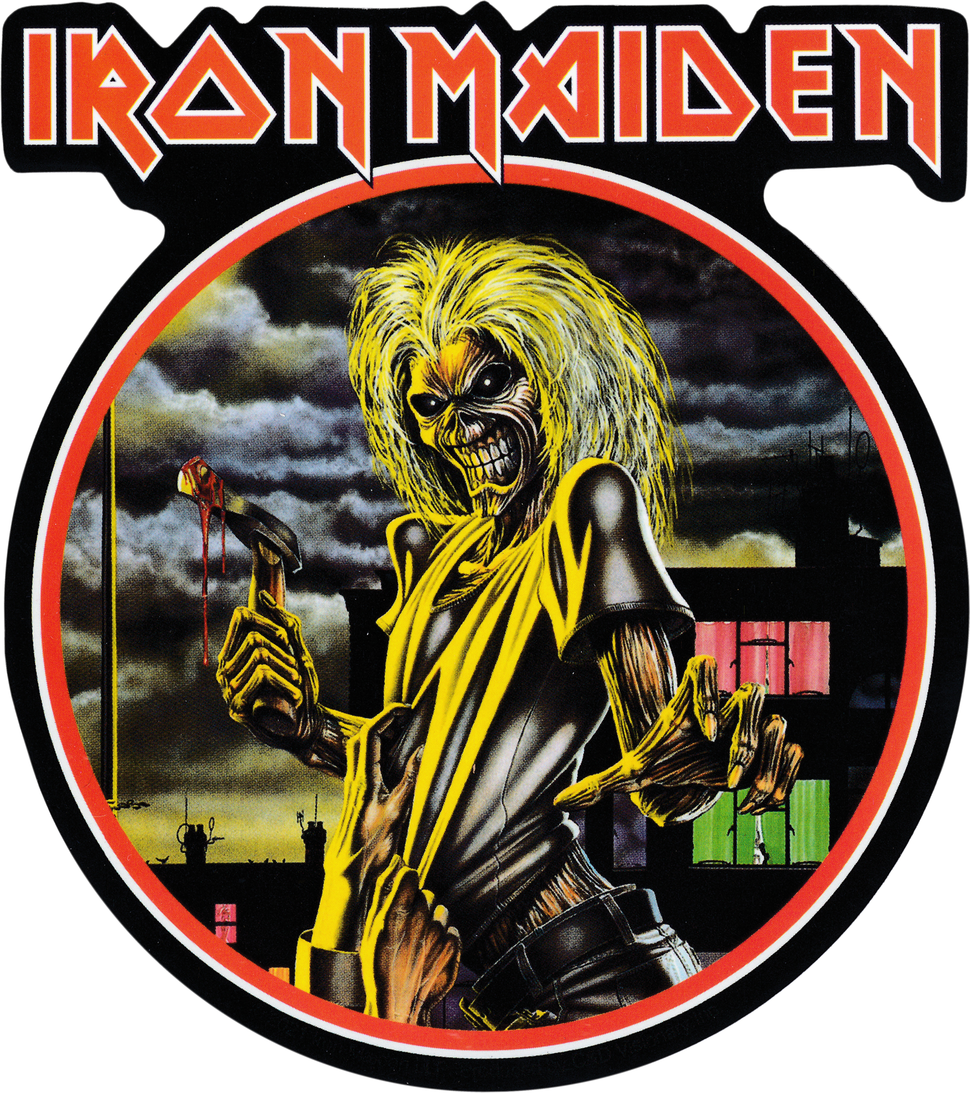 Square Deal Recordings & Supplies - Wholesale Sticker - Sticker - Iron Maiden - Killers - Heavy Metal Music band0