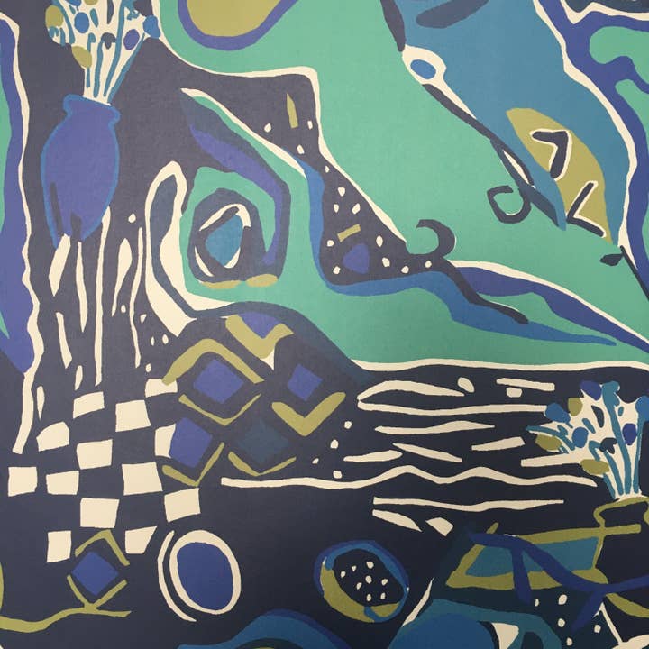 Figurines Wallpaper - Pool for engroshandel hos Sharon Jane Studio