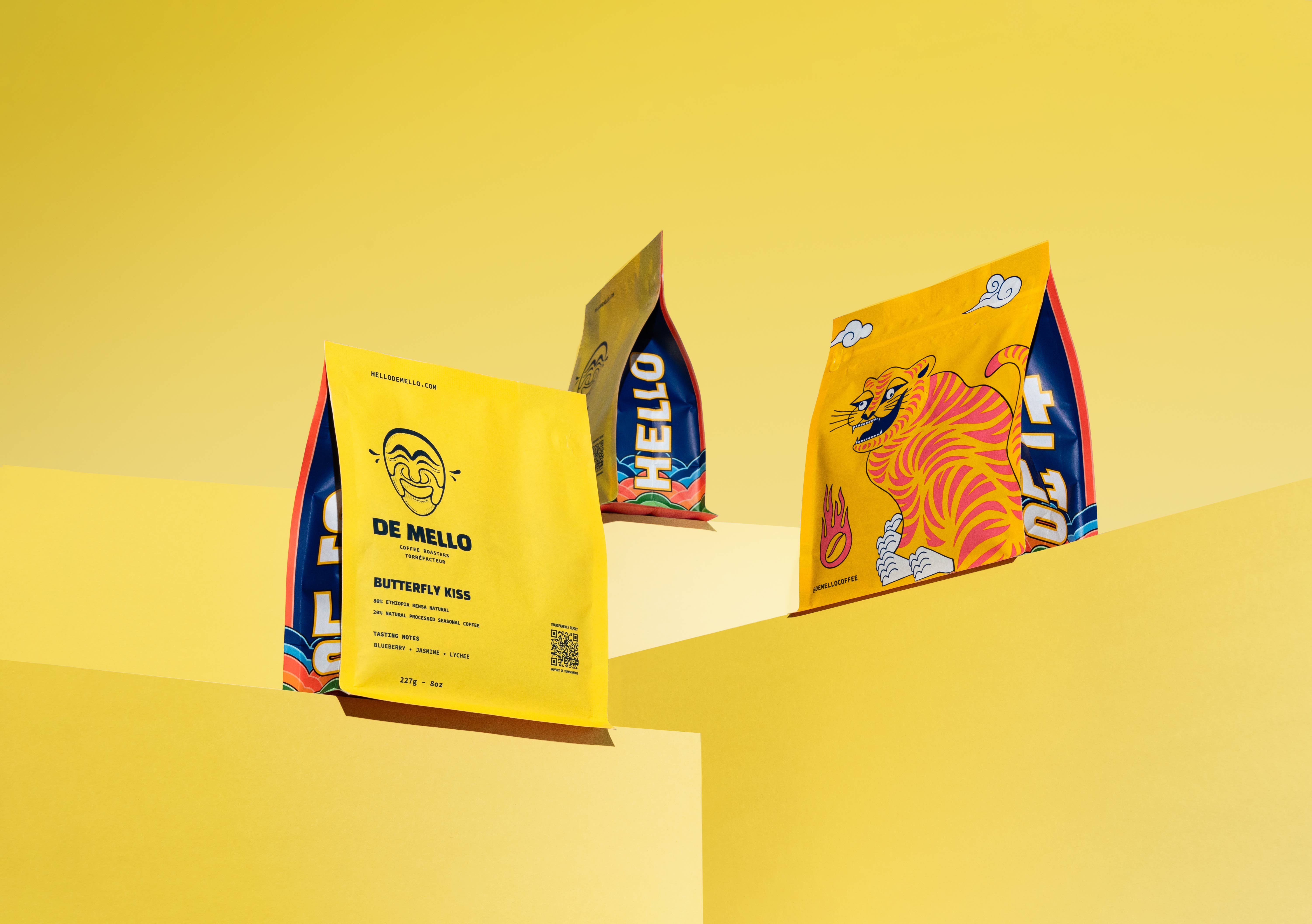 De Mello Coffee – wholesale Coffee beans – De Mello Butterfly Kiss (Coffee Beans)2