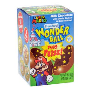 Mario Wonder Ball Lait Choco Plus Prix 10/1OZ pour la vente par L&F Universal Goods
