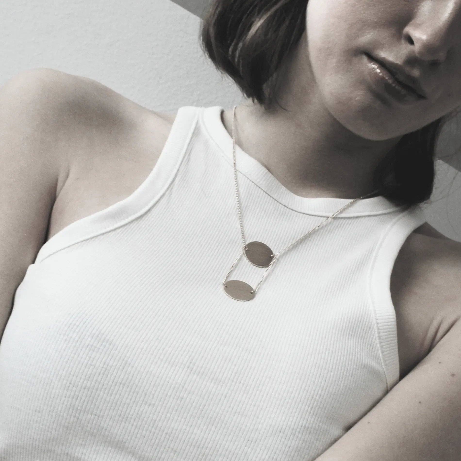 Dansk Copenhagen - Wholesale Halskettinghanger - Theia Verstelbare 2 Punt Ketting Goud Vergulding1