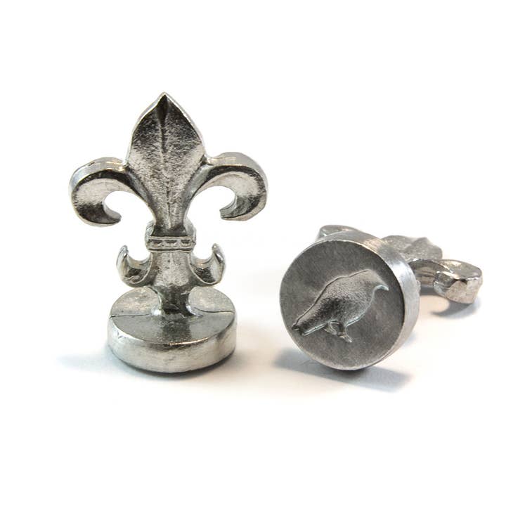 Global Solutions, Inc - Wholesale Rubber/decorative stamp - 3/4" Round Classic Seals - Raven0