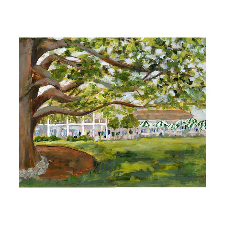 Tirage d'art Augusta Oaks - Augusta Nationals pour la vente par Candace Carroll Art