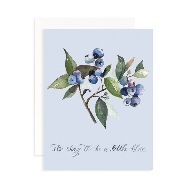 C'est bon d'être une petite carte bleue pour la vente par Cami Monet