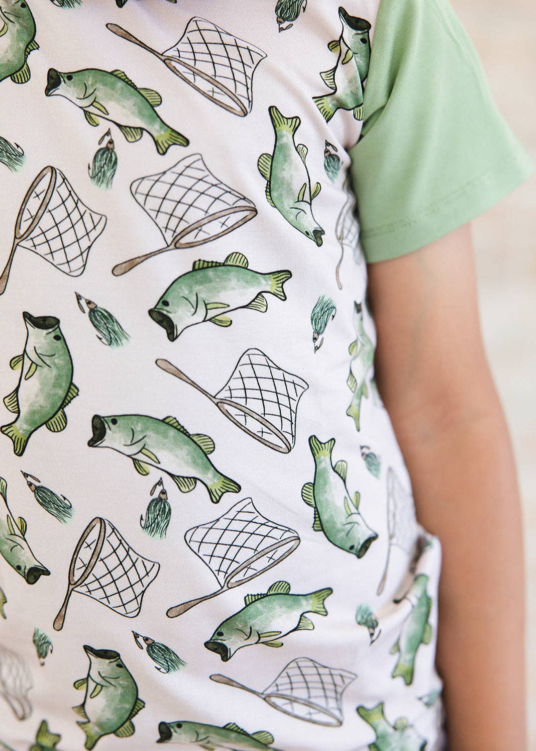 Charlie Lou Baby - Wholesale Top & Short Set - Kids - Bamboo Shortie Set | Gone Fishin'8