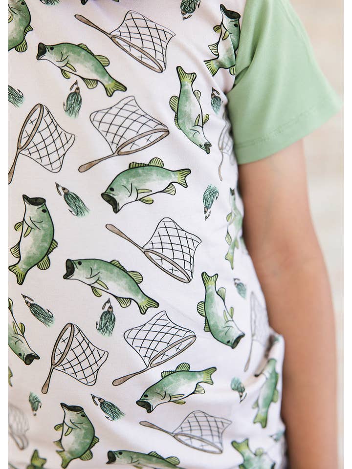 Charlie Lou Baby - Wholesale Top & Short Set - Kids - Bamboo Shortie Set | Gone Fishin'8