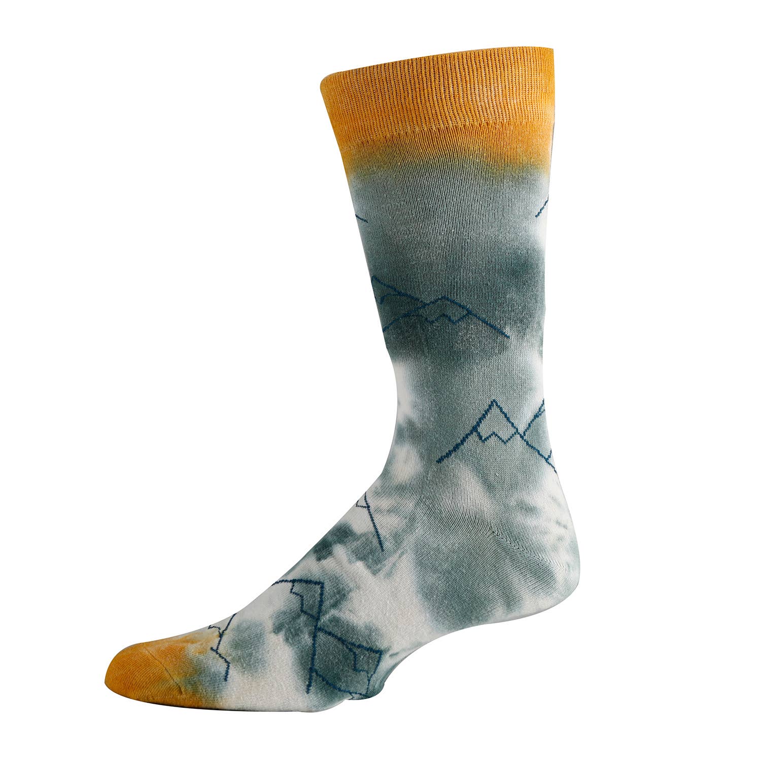 Oooh Yeah/Sock It Up/Oooh Geez Slippers - Wholesale Socks - Men's - Sanja View | Men's Premium Cotton Tie Dye Crew Socks2