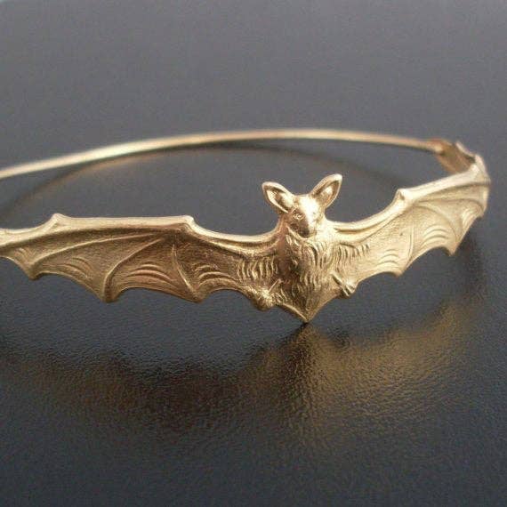 Frosted Willow - Vente Bracelet manchette - Bracelet jonc chauve-souris1