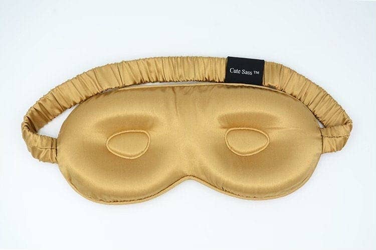 Cute Sass ™ – Engroshandel Søvn-/øjenmaske – 100 % morbærsilke 3D sovemaske til øjnene | 22 momme | Langfibre8