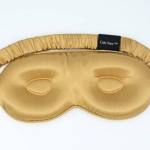 Cute Sass ™ – Engroshandel Søvn-/øjenmaske – 100 % morbærsilke 3D sovemaske til øjnene | 22 momme | Langfibre8
