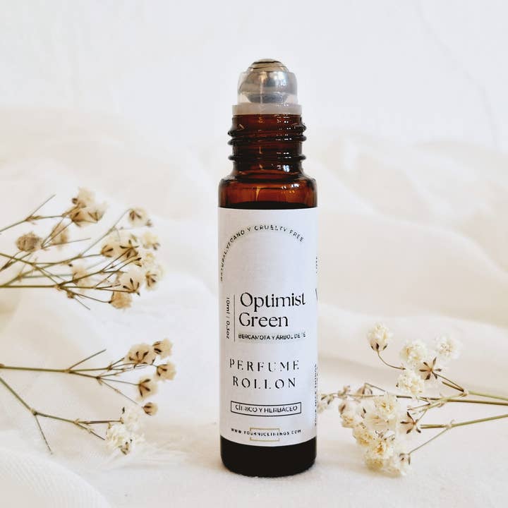 YourNiceThings - Wholesale Roll-On Fragrance - Optimist Green Roll-On Perfume (bergamot and tea tree) 10ml1