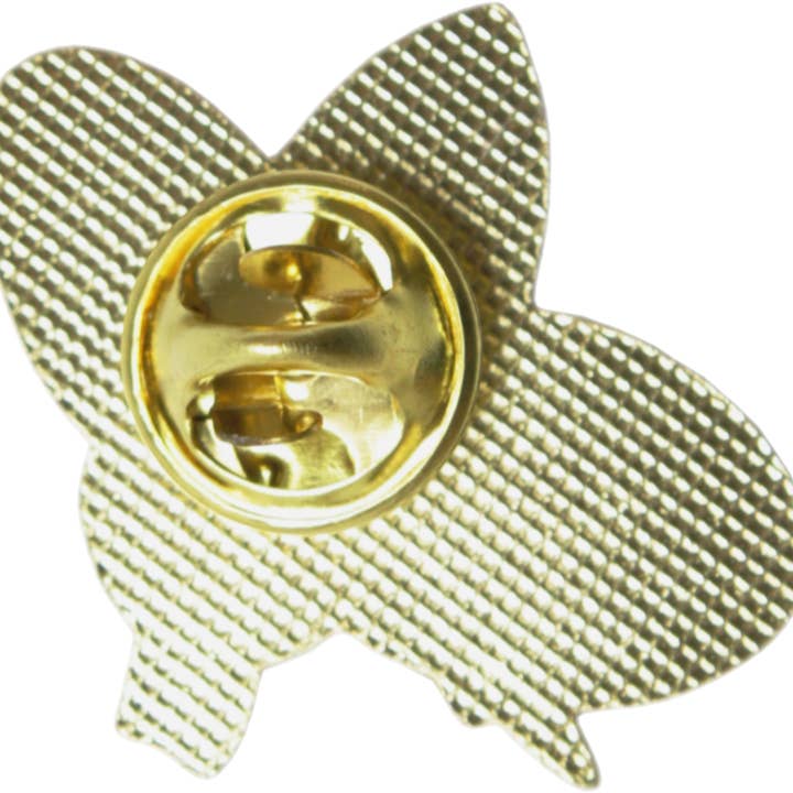 Square Deal Recordings & Supplies – wholesale Lapel pin/button – Enamel Pin - Adorable Grumpy Bumble Bee1