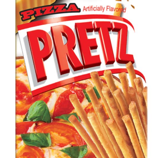 iSweet.ca - Wholesale Pretzels - (S6-07) GLICO PRETZ-PIZZA Flv 1.09oz ( 31g x10 units0