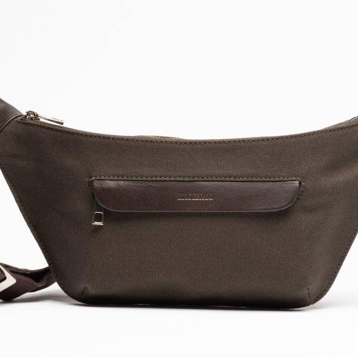 Canvas heuptasje, olijfgroen voor wholesale door Hildebrand Sweden