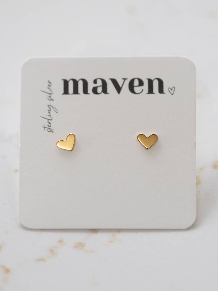 'Hjärta' örhängen Ronnie för wholesale av Maven