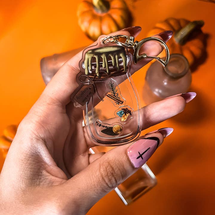 House of Hex - Vente Porte-clés – femme - Porte-clés Abundance Jar Shaker