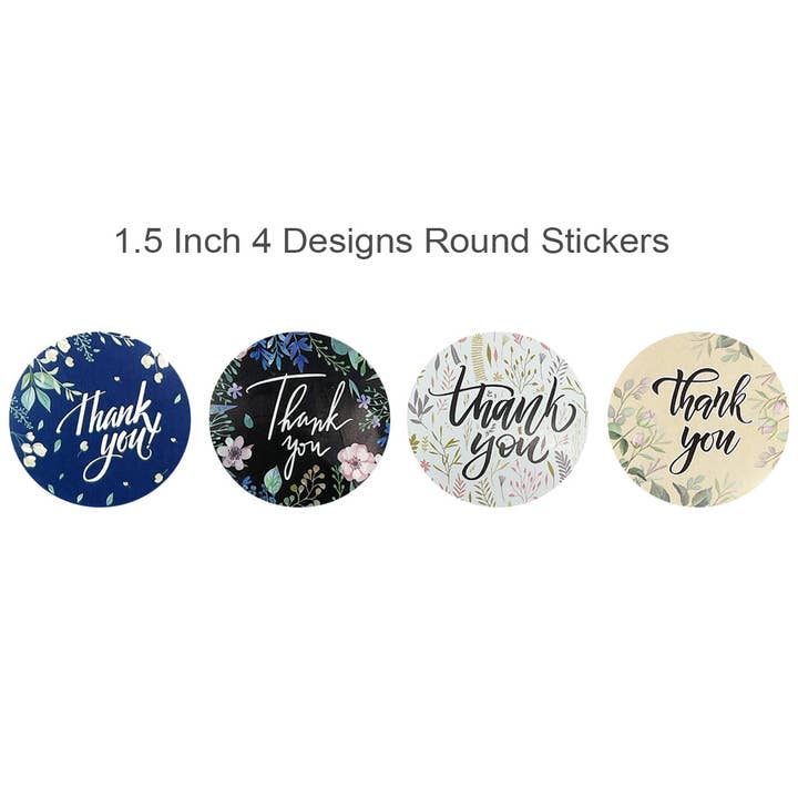 Wrapables.com - Wholesale Sticker - Wrapables 1.5" / 2" Thank You Stickers Roll