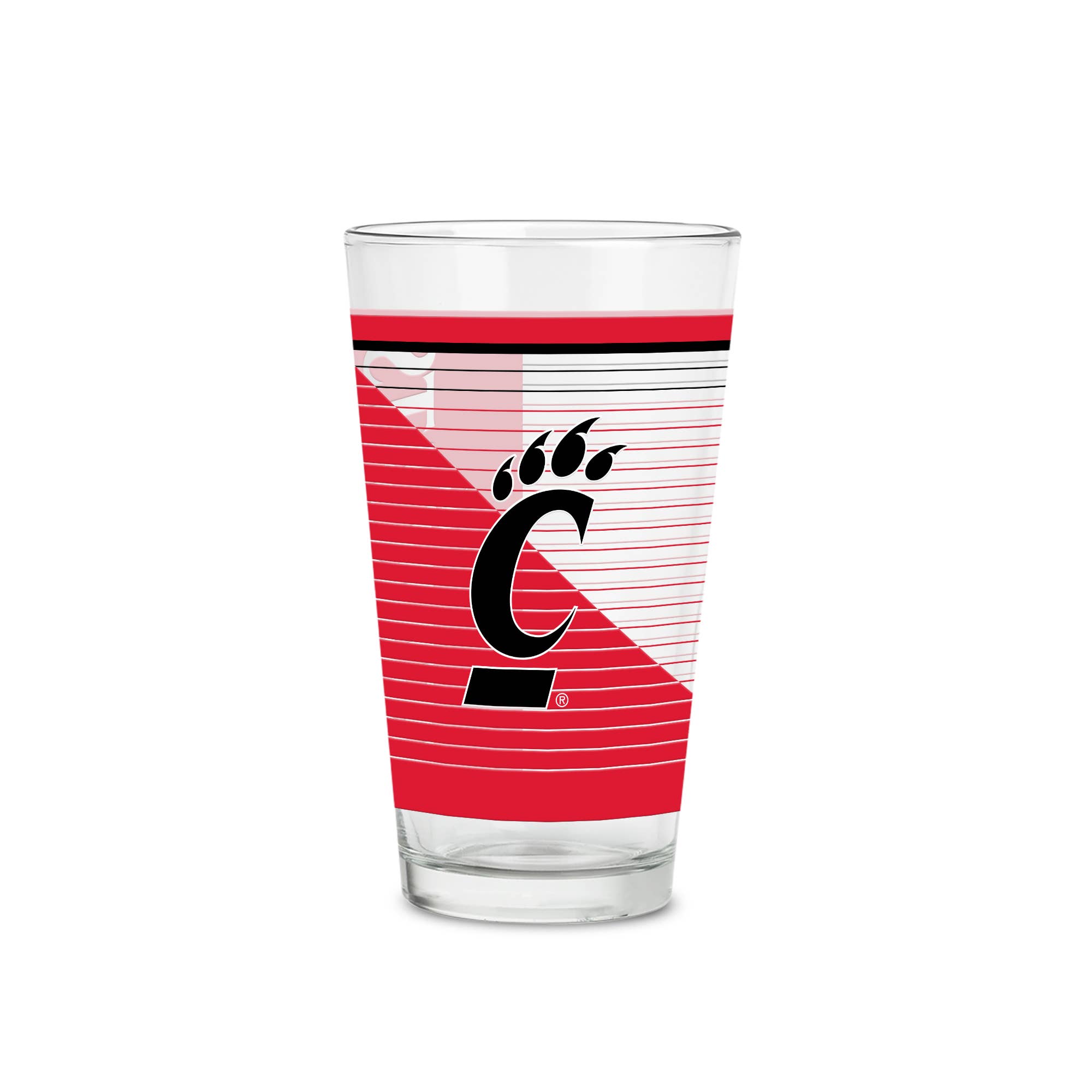 Rico Industries - Wholesale Beer Glass/Mug - NCAA  Cincinnati Bearcats  16 oz Pint Glass0