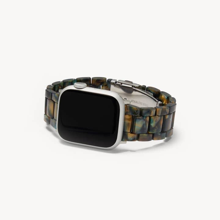MACHETE - Wholesale Watch Band/Strap - Unisex - Apple Watch Band in Green Tortoise