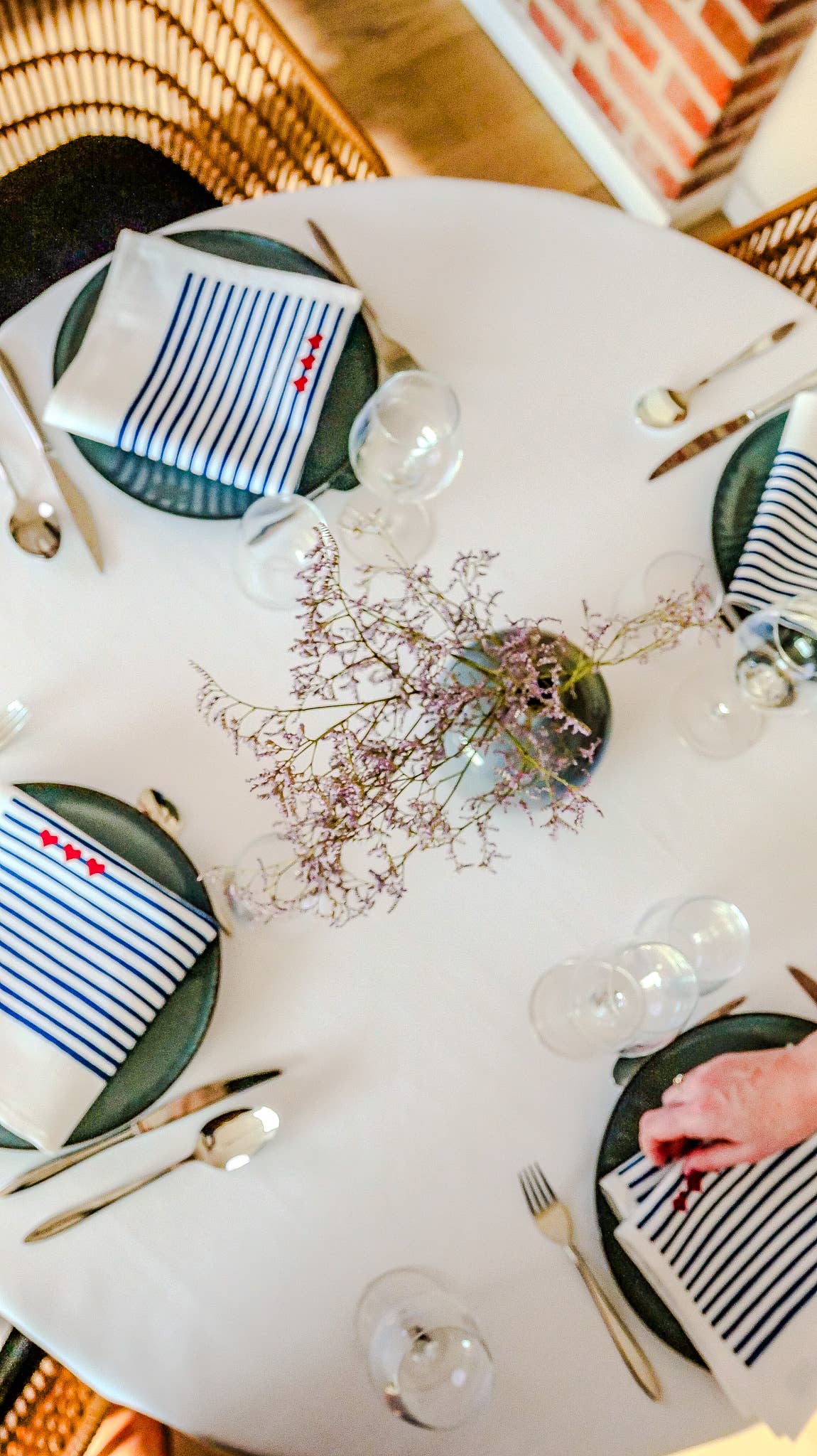 LA SERVIETTE DE TABLE - Wholesale Dinner & Cloth Napkin - The "Love at Sea" table napkin4