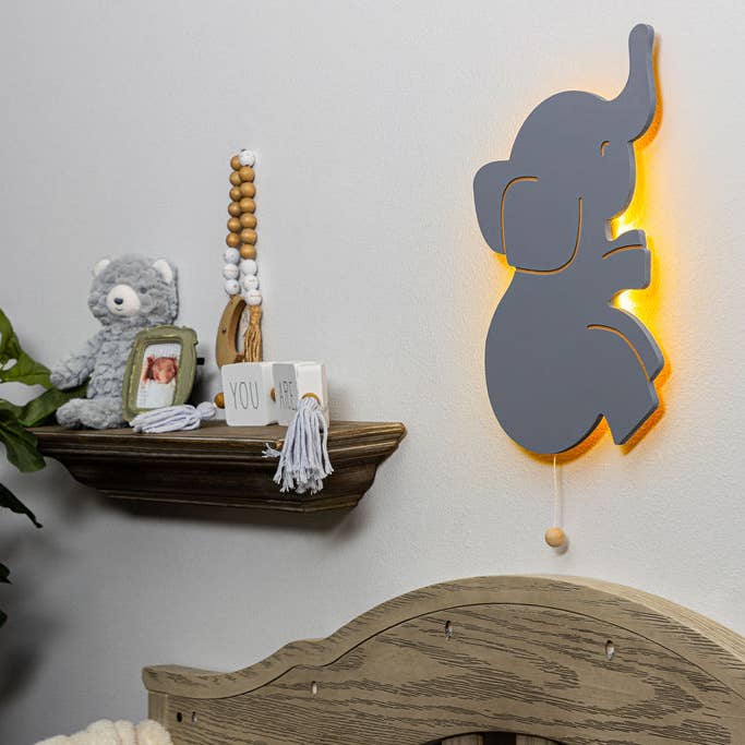 Lumieworld - Wholesale Night Light - Kids & Baby - LumiDreams Elephant Wall Lamp