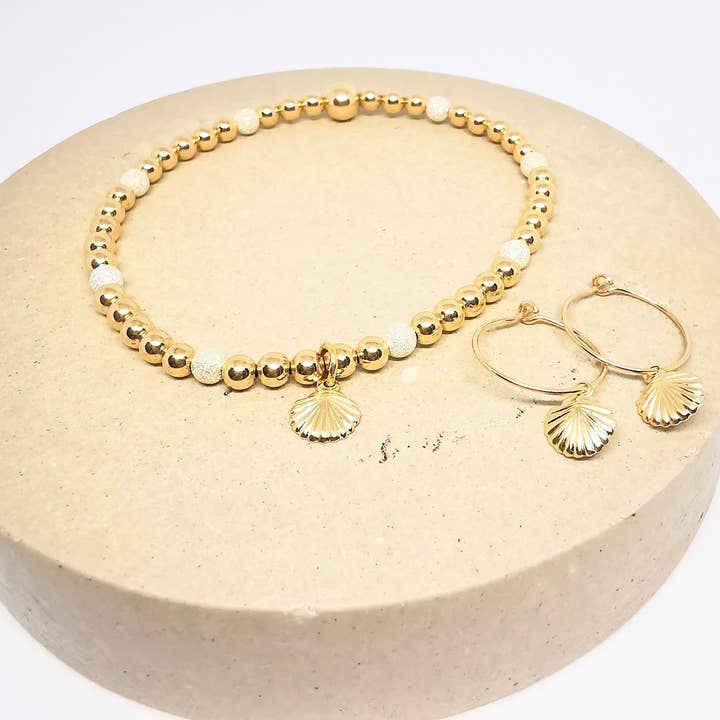 Conjunto de Braceletes e Brincos em Prata de 1ª Lei por atacado de Sophellie Jewellery