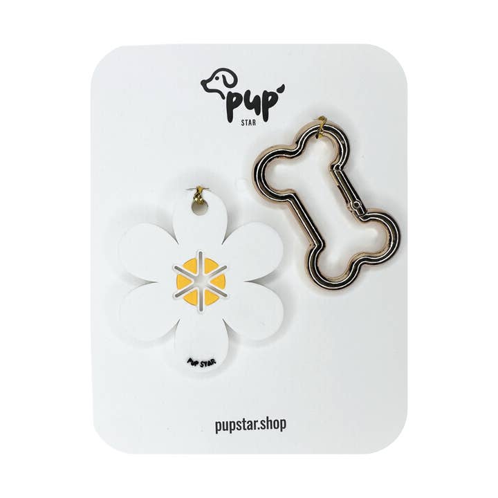 POOP BAG HOLDER - DAISY for wholesale by Pup Star