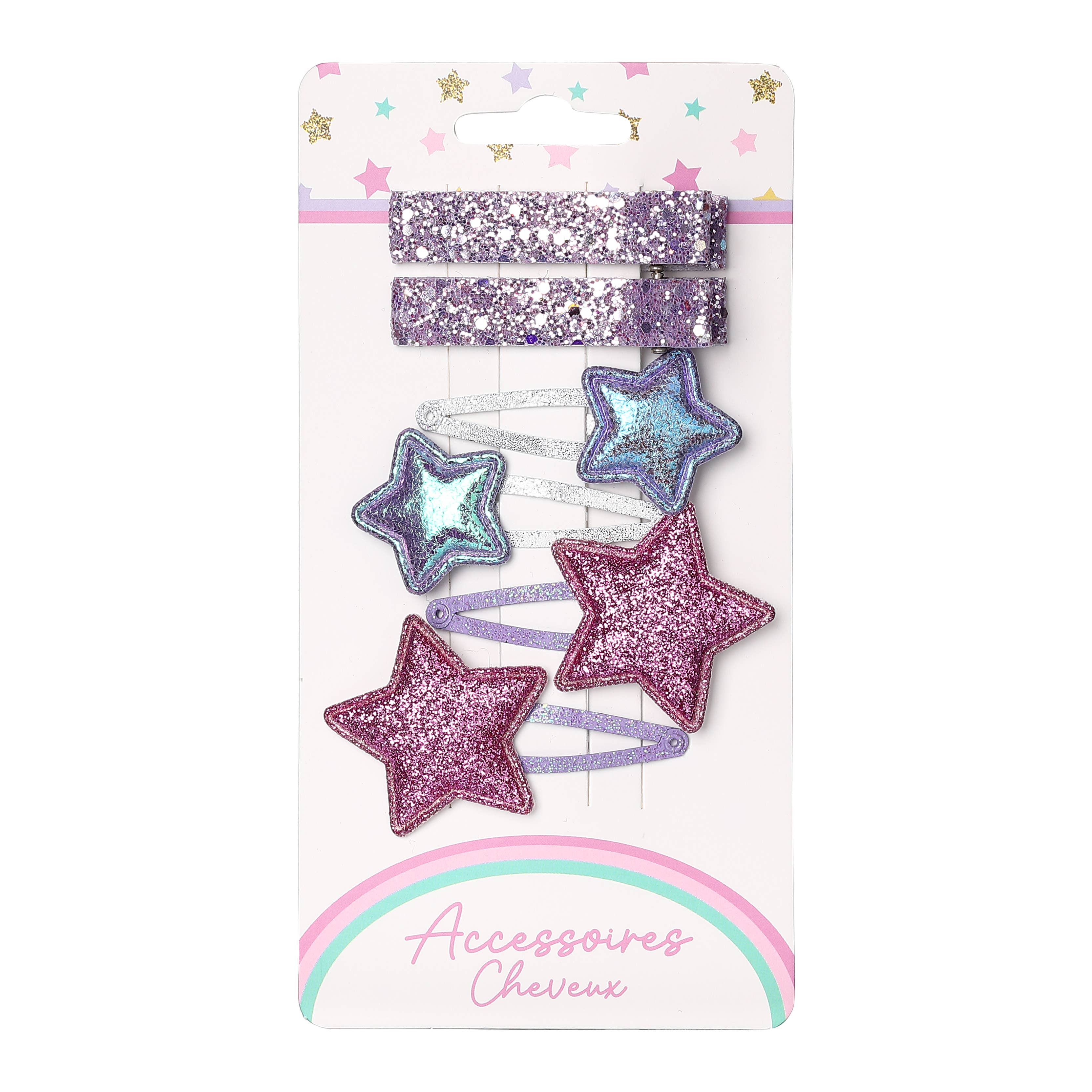 STELLA GREEN - Wholesale Hair Clip - Kids - Set of 6 Hair Clips – Whimsical Sparkle17