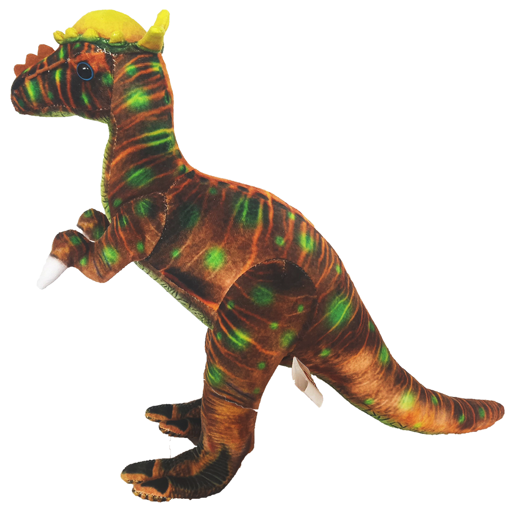 Texas Toy Distribution - Vente Peluche – enfant et bébé - Peluche dinosaure Pachycephalosaurus Stygimoloch1