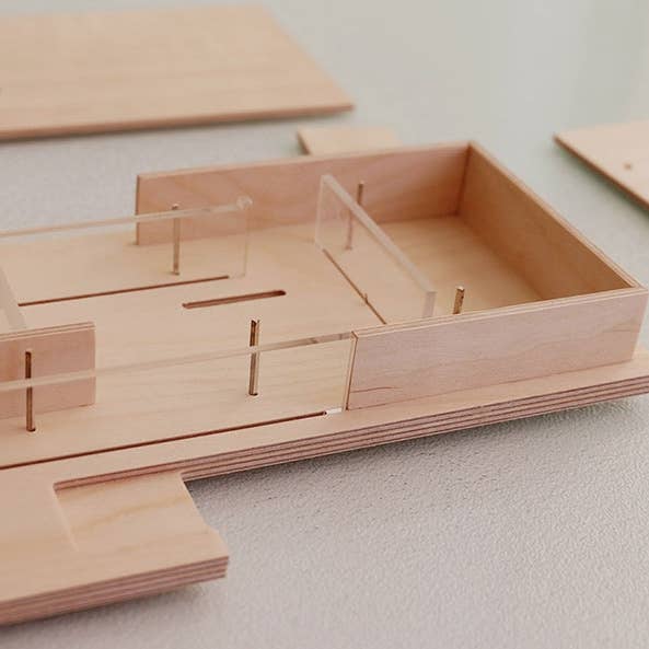 Beamalevich - Wholesale DIY Craft Kit - Barcelona Mies Pavilion Model 1:150